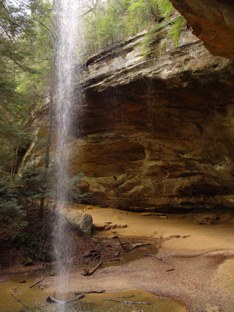 Ash Cave waterfall 